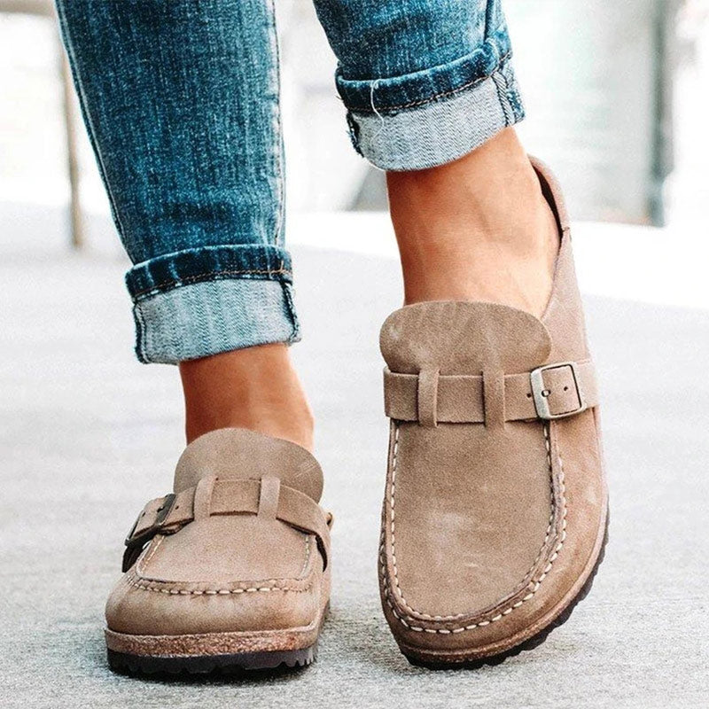 Heidi-Mode | Damen Wildleder Loafers
