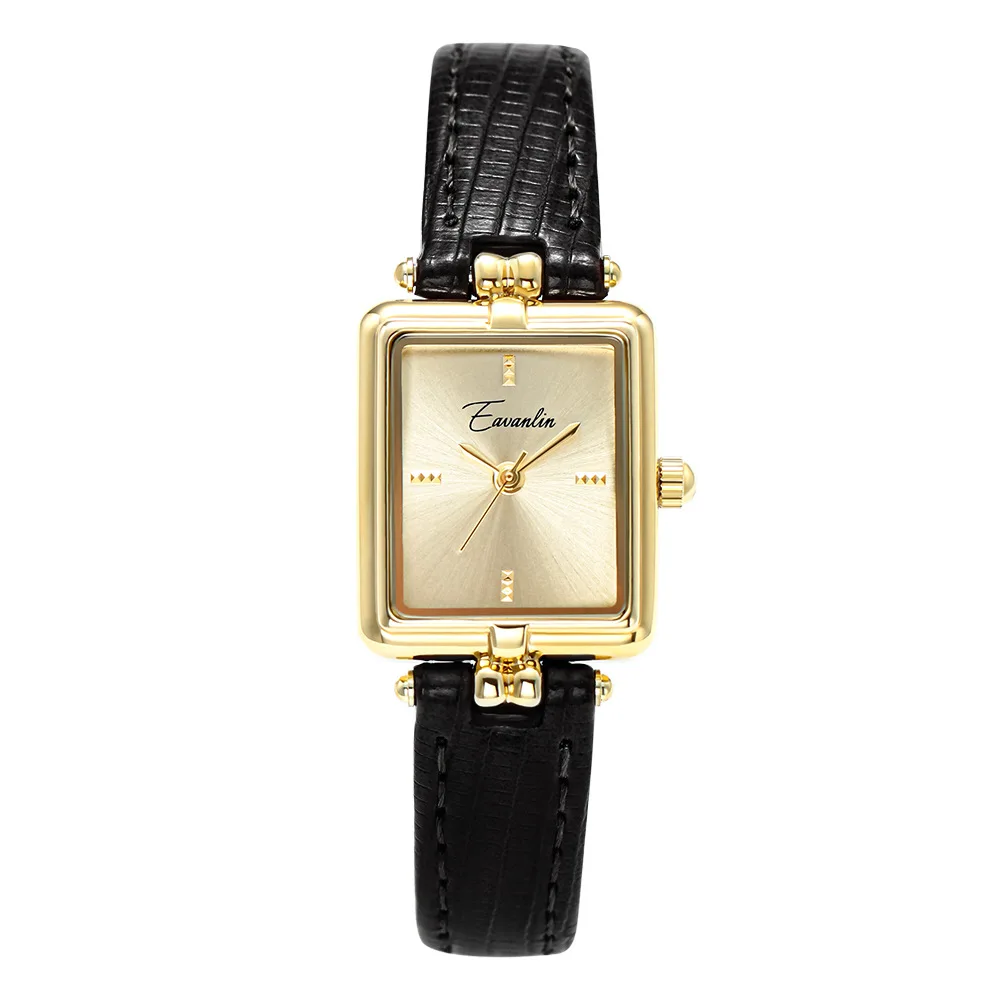 Heidi-Mode | Damenarmbanduhr mit Schlankem Profil und Luxuriösem Lederband - Image 9