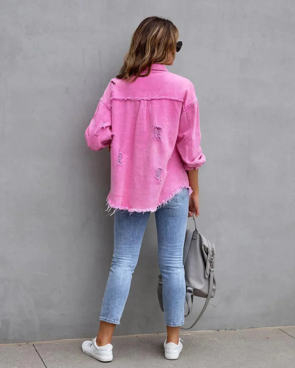 Heidi-Mode | Damenbluse Aus Denim