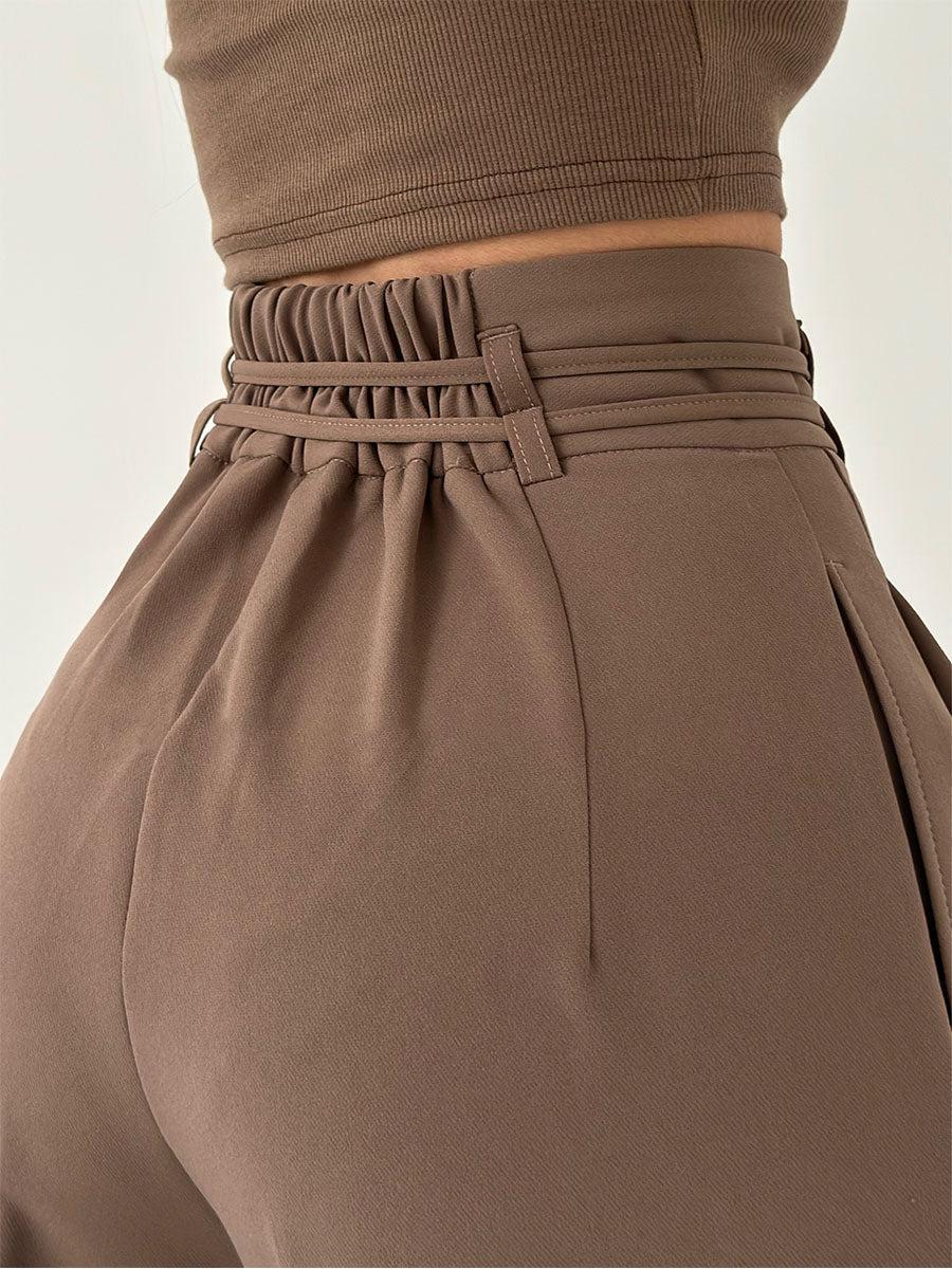 Heidi-Mode | Damenhose mit Hohem Bund und Weitem Bein - Image 3