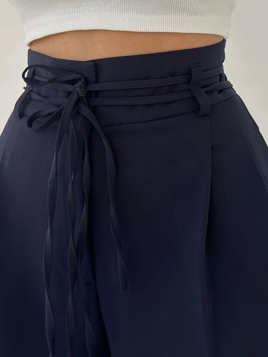 Heidi-Mode | Damenhose mit Hohem Bund und Weitem Bein - Image 4
