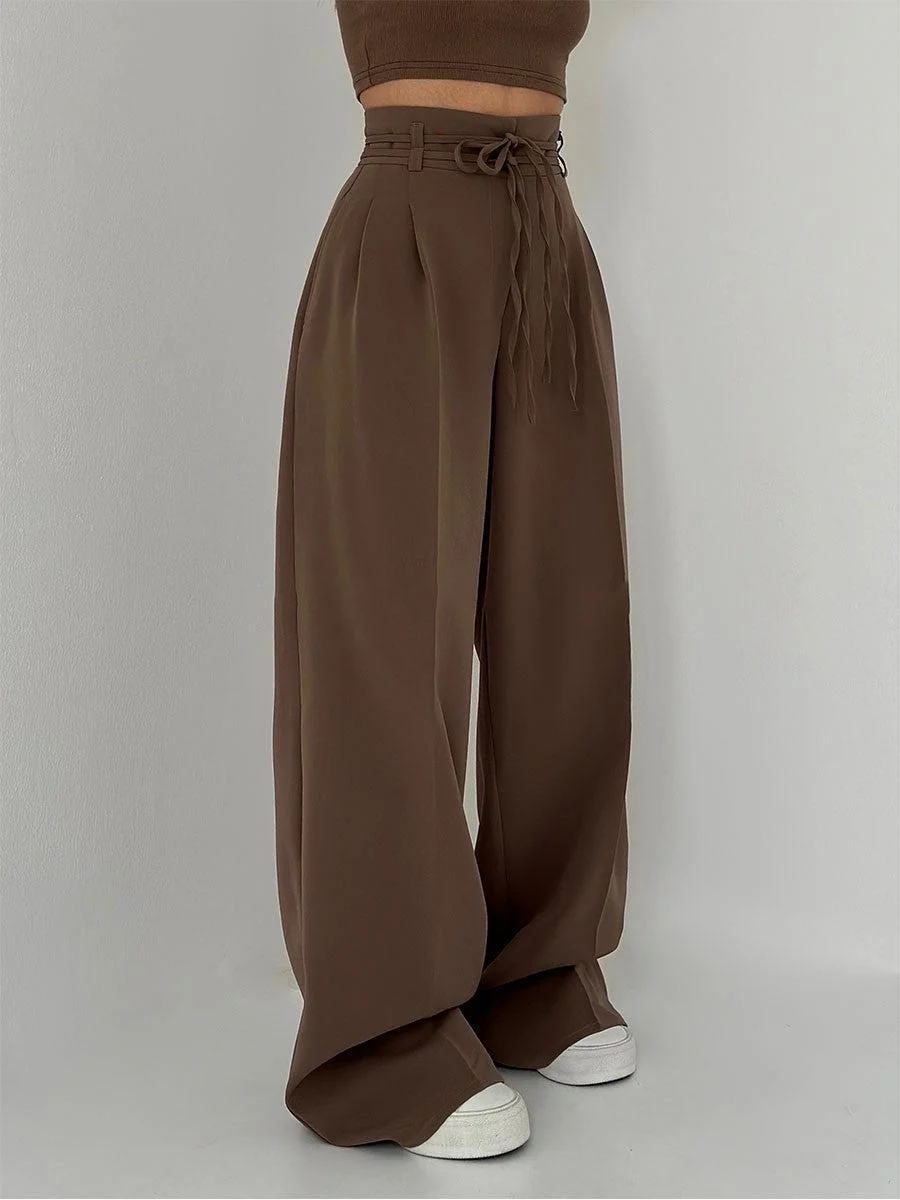 Heidi-Mode | Damenhose mit Hohem Bund und Weitem Bein - Image 7