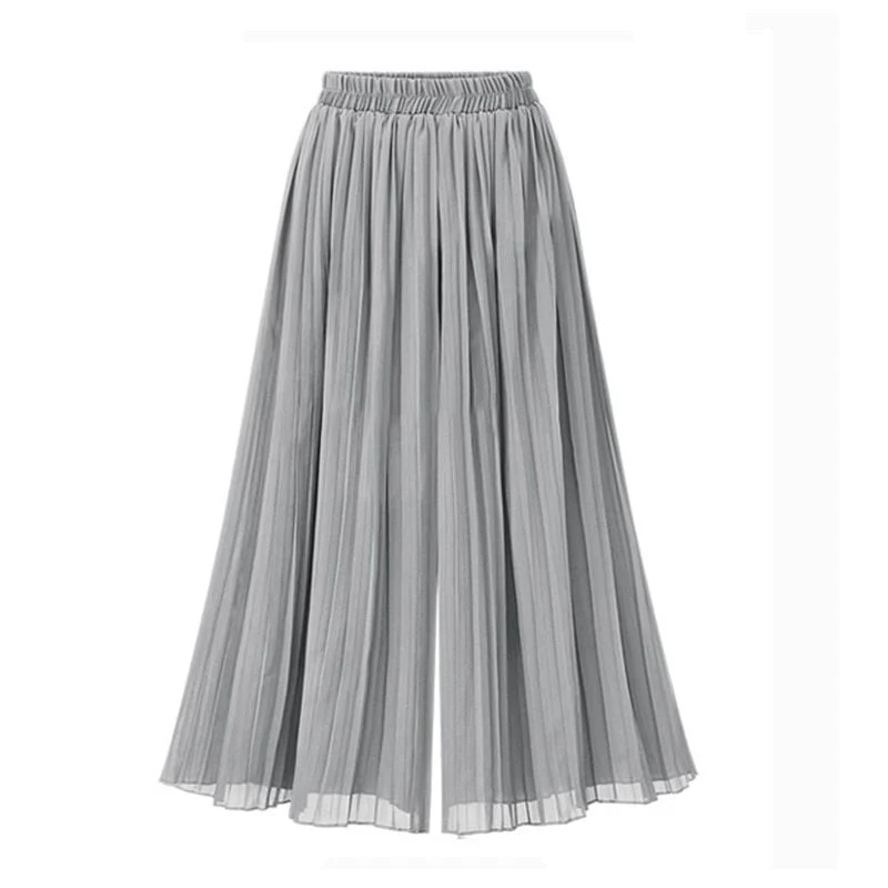 Heidi-Mode | Damenhose mit Weitem Bein und Mesh Detail - Image 5