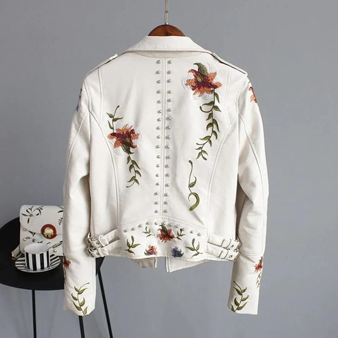 Heidi-Mode | Damenjacke mit Blumen