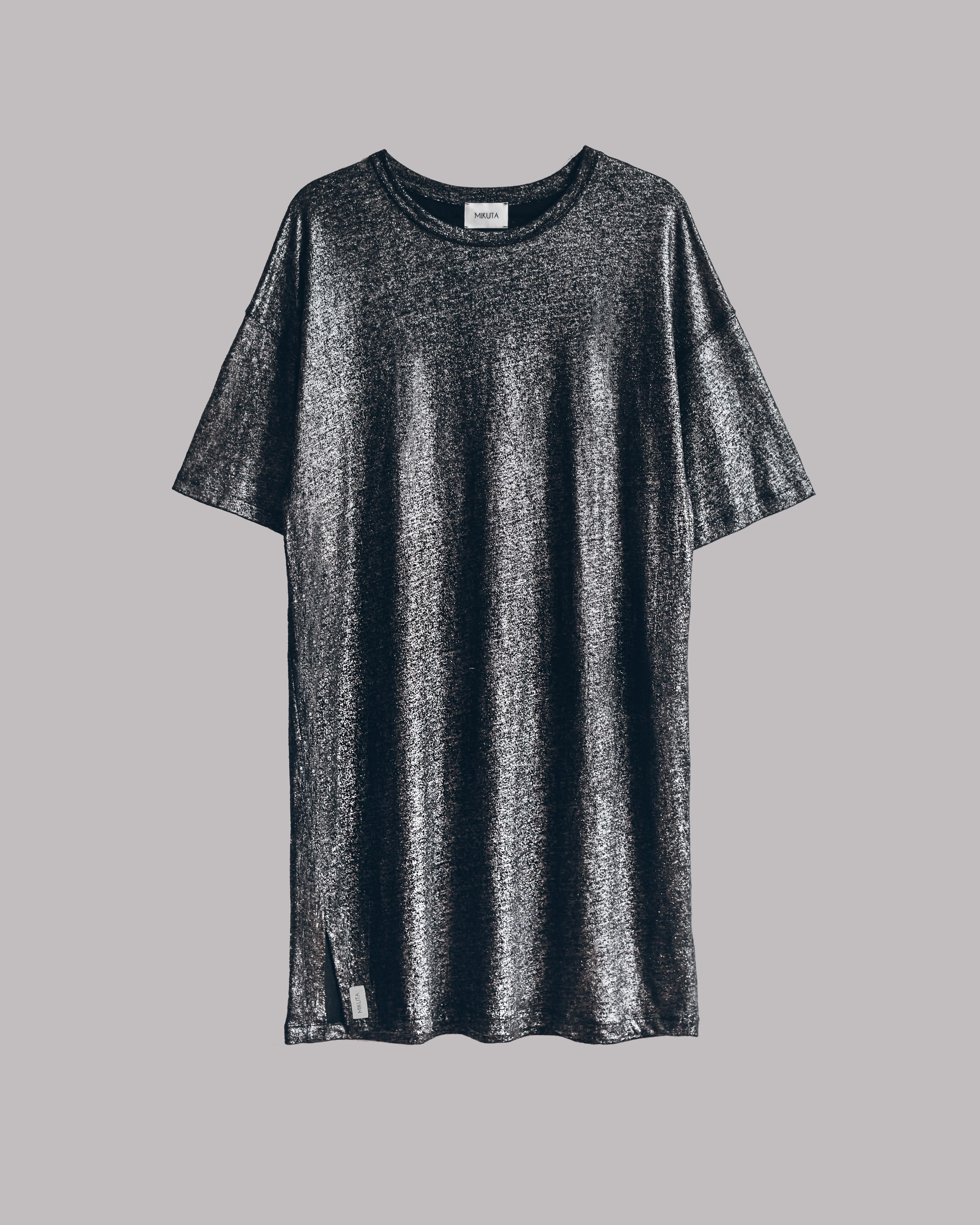 Heidi-Mode | Das Dunkel Glitzernde Leinenkleid - Image 9