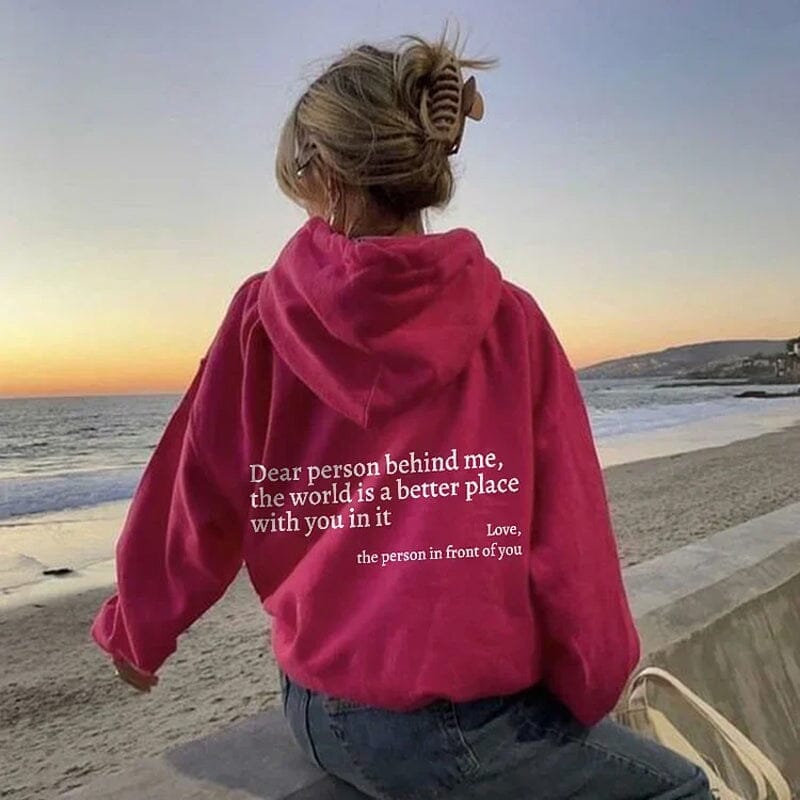 Heidi-Mode | "Dear Person Behind Me" Hoodie - Image 6