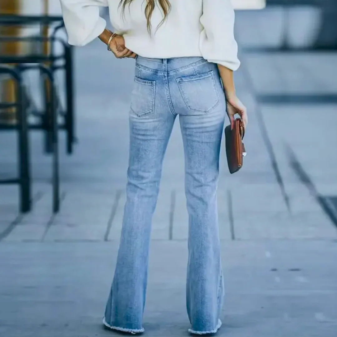 Heidi-Mode | Dehnbare Boho Jeans - Image 2