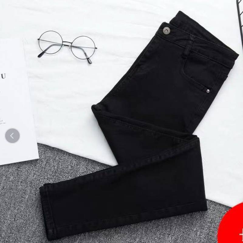 Heidi-Mode | Denim-Hose mit Hoher Taille und Großer Größe - Image 2