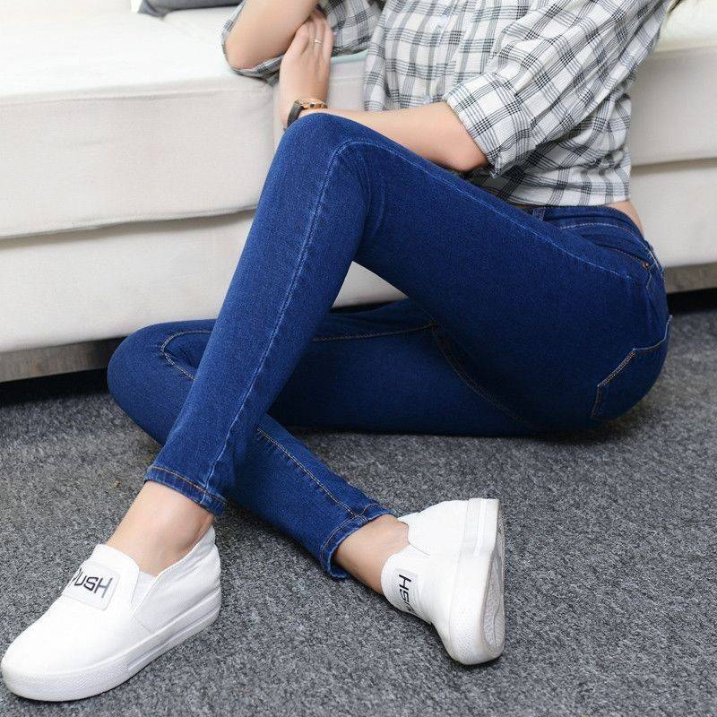 Heidi-Mode | Denim-Hose mit Hoher Taille und Großer Größe - Image 3