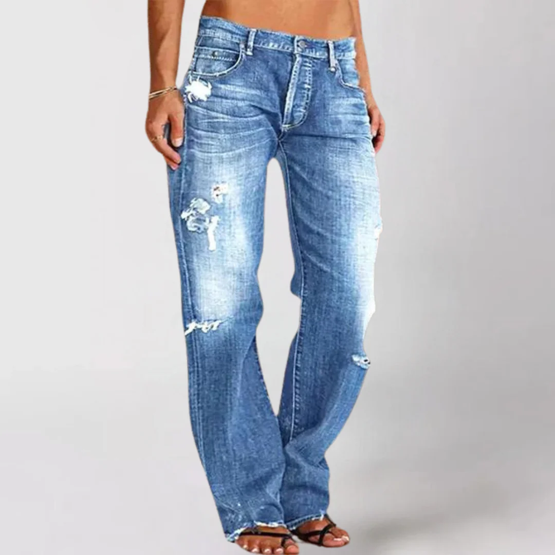 Heidi-Mode | Denim-Jeans mit Weitem Bein - Image 2