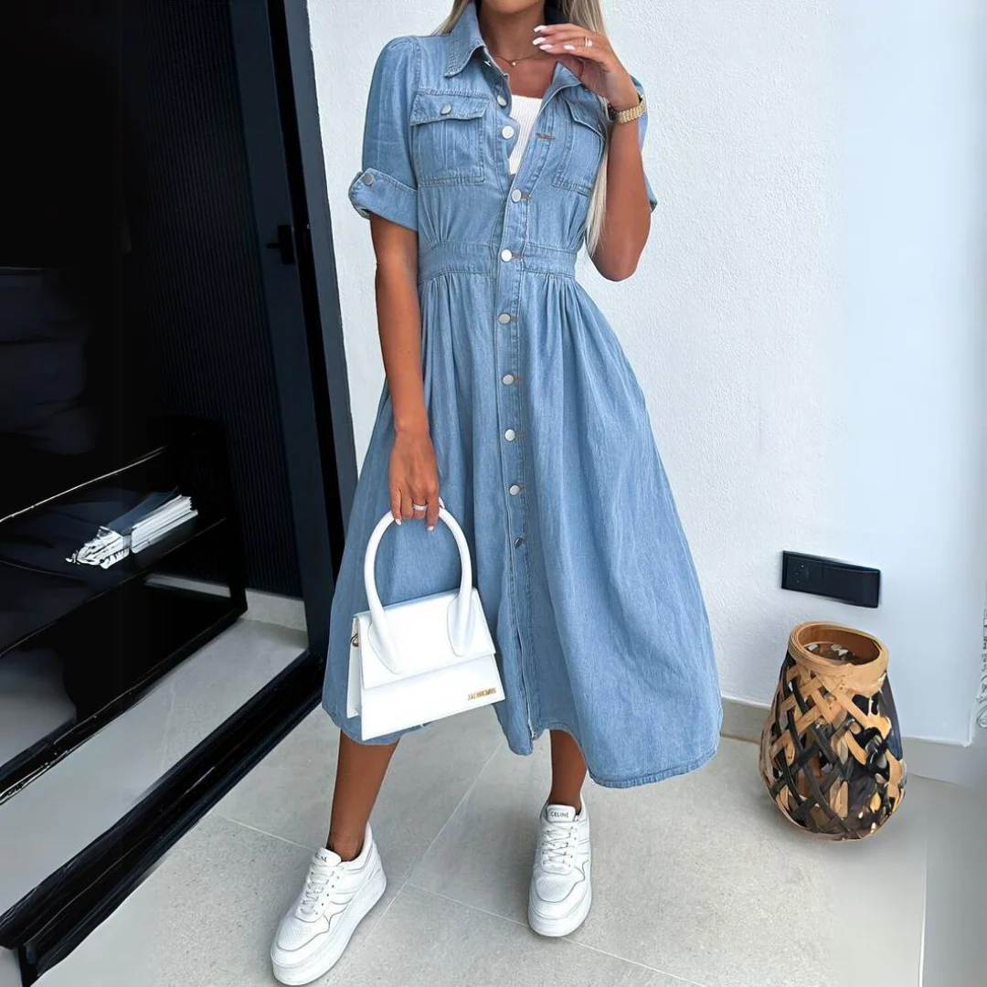 Heidi-Mode | Denim Kleid für Damen - Image 2