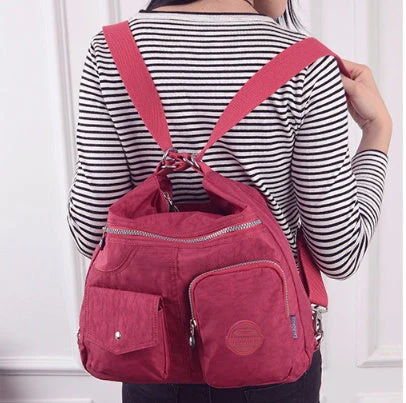 Heidi-Mode | Designer Handtasche Aus Wasserfestem Bylon Stoff mit Großem Fassungsvermögen - Image 6