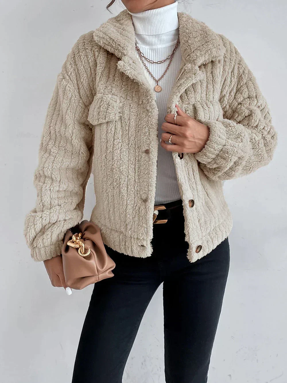 Heidi-Mode | Dicke Plüschjacke für Frauen - Image 11