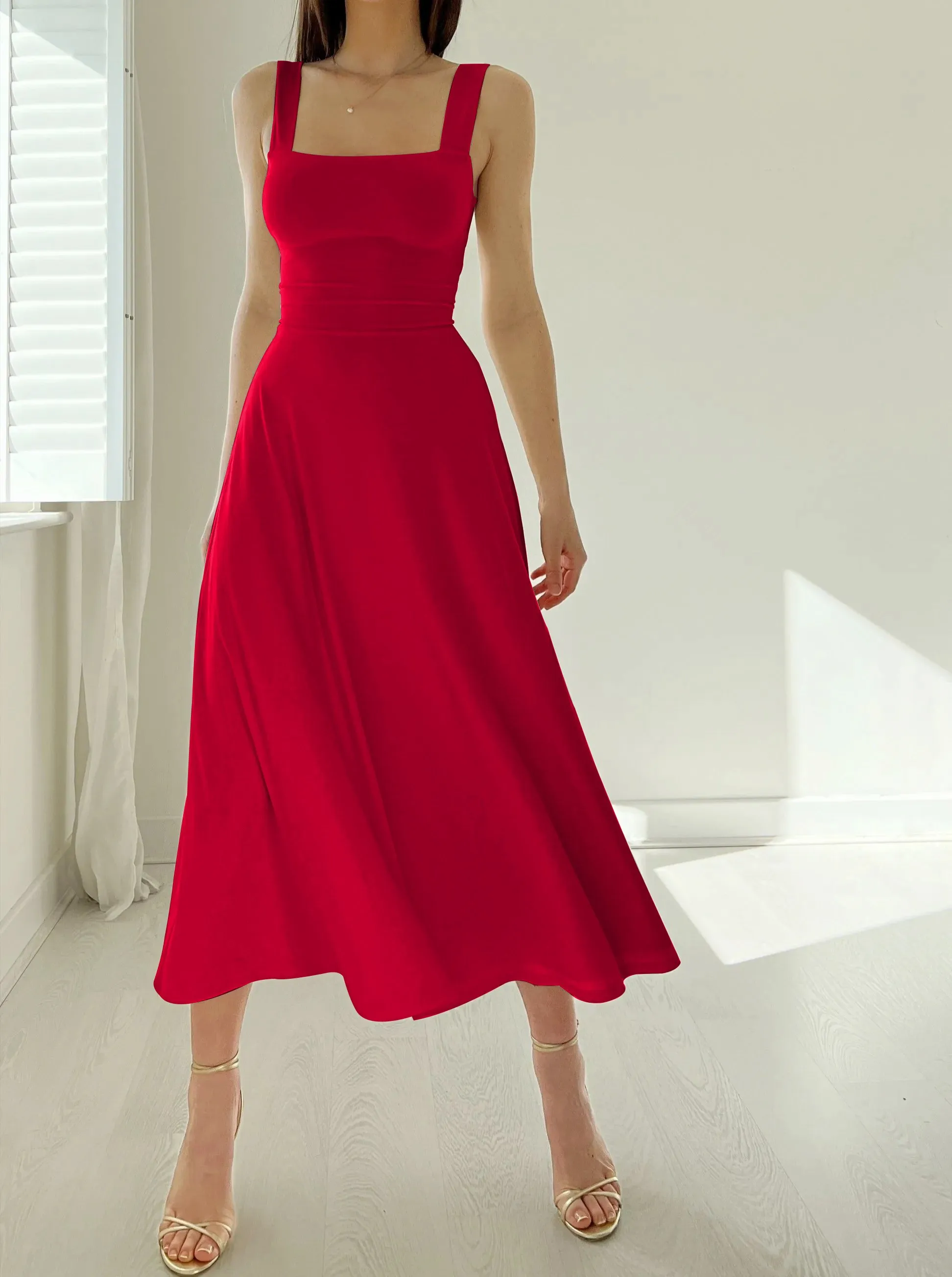 Heidi-Mode | Dickriemen Midi Kleid - Image 8