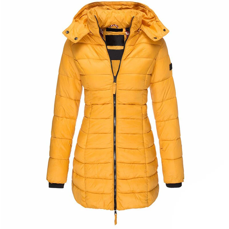 Heidi-Mode | Die Beste und Gemütlichste Daunenjacke mit Kapuze und Reißverschluss - Image 2