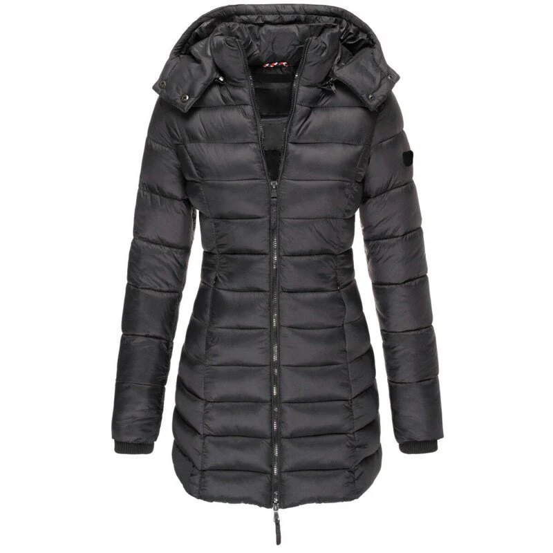 Heidi-Mode | Die Beste und Gemütlichste Winterjacke mit Kapuze und Reißverschluss - Image 5