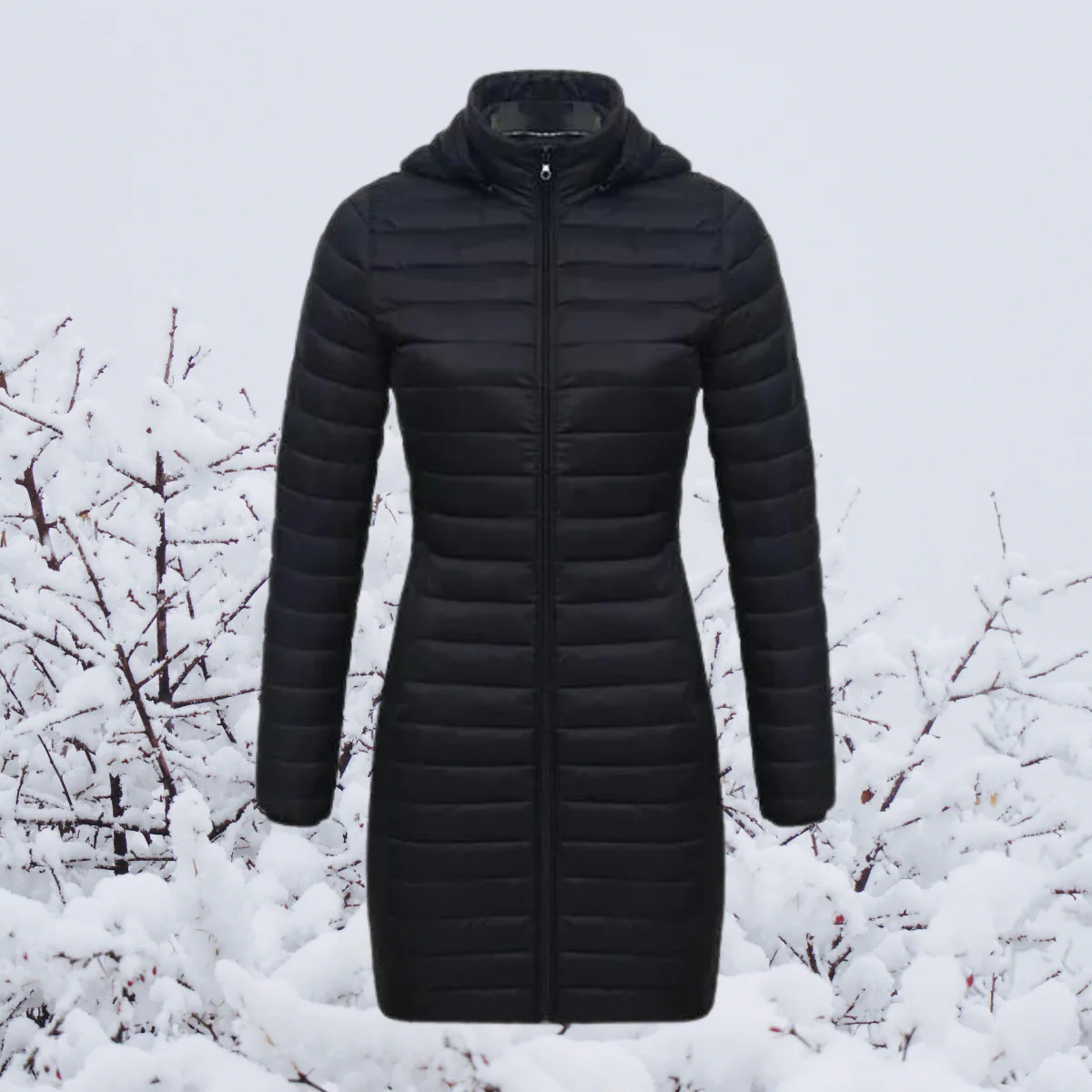 Heidi-Mode | Die Neue Ultraleichte, Tragbare, Lange und Warme Parka-Jacke mit Kapuze - Image 8