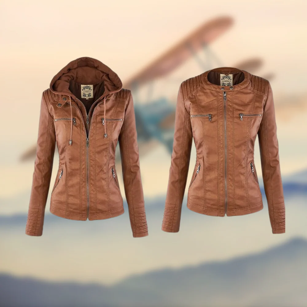Heidi-Mode | Die Vegane Lederjacke