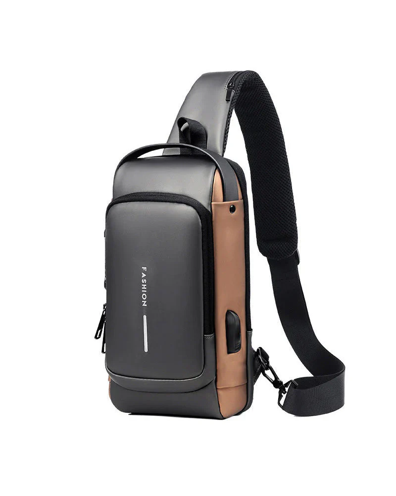 Heidi-Mode | Diebstahlsichere Brusttasche mit Zahlenschloss