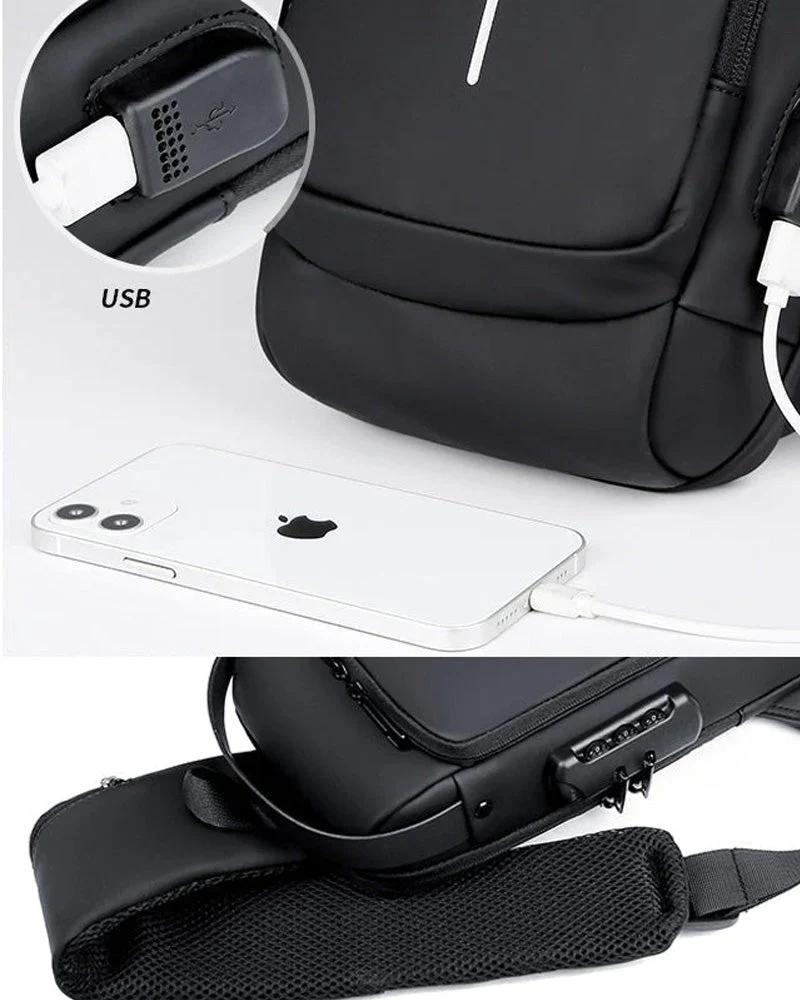 Heidi-Mode | Diebstahlsichere Brusttasche mit Zahlenschloss - Image 15