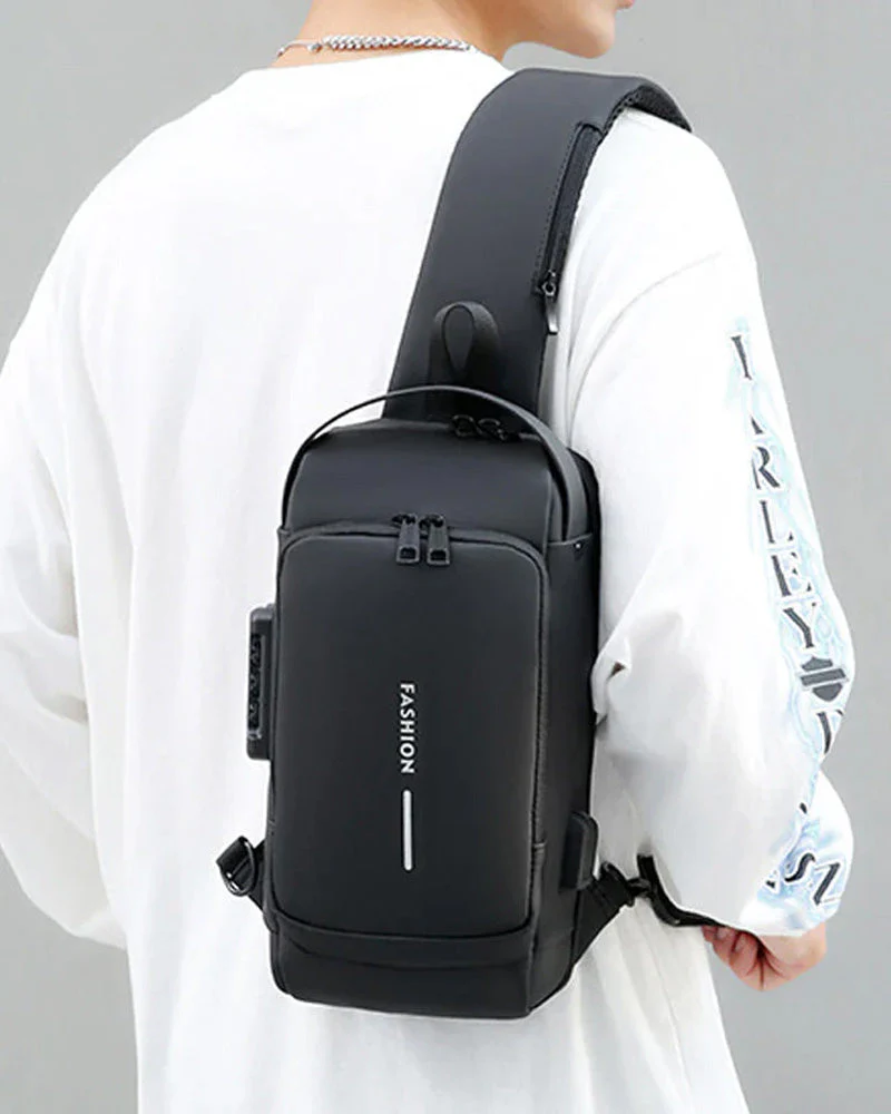 Heidi-Mode | Diebstahlsichere Brusttasche mit Zahlenschloss - Image 5