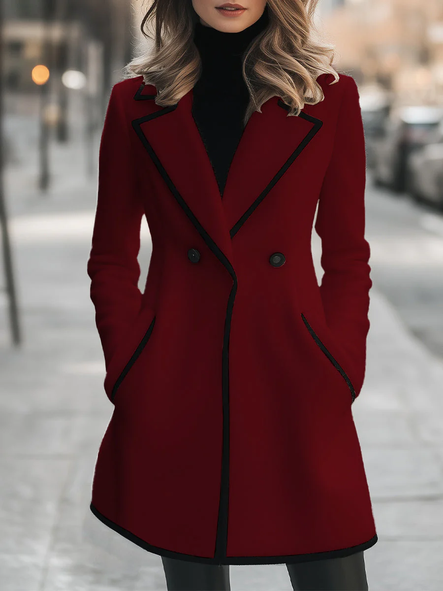 Heidi-Mode | Duster - elegante Damenjacke mit schwarzen Akzenten - Image 3