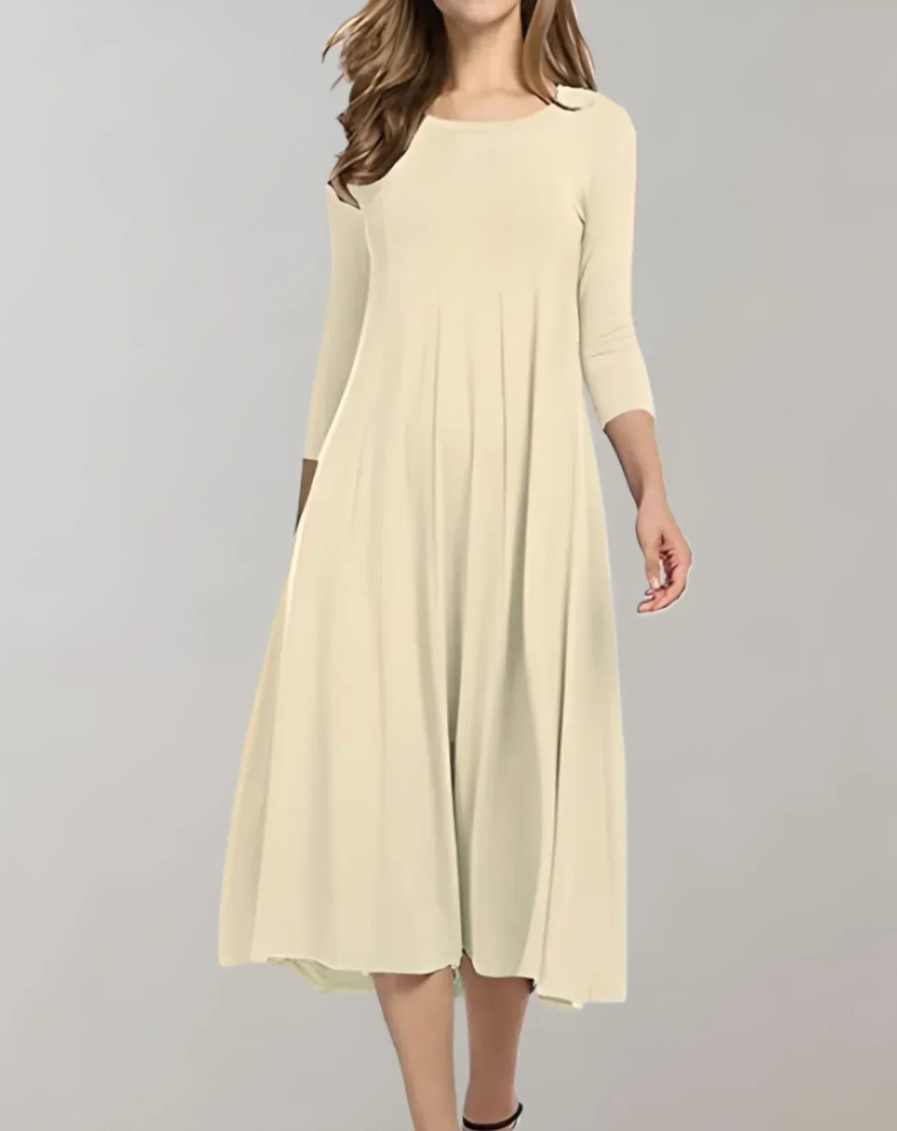 Heidi-Mode | Edles Leichtes Midikleid