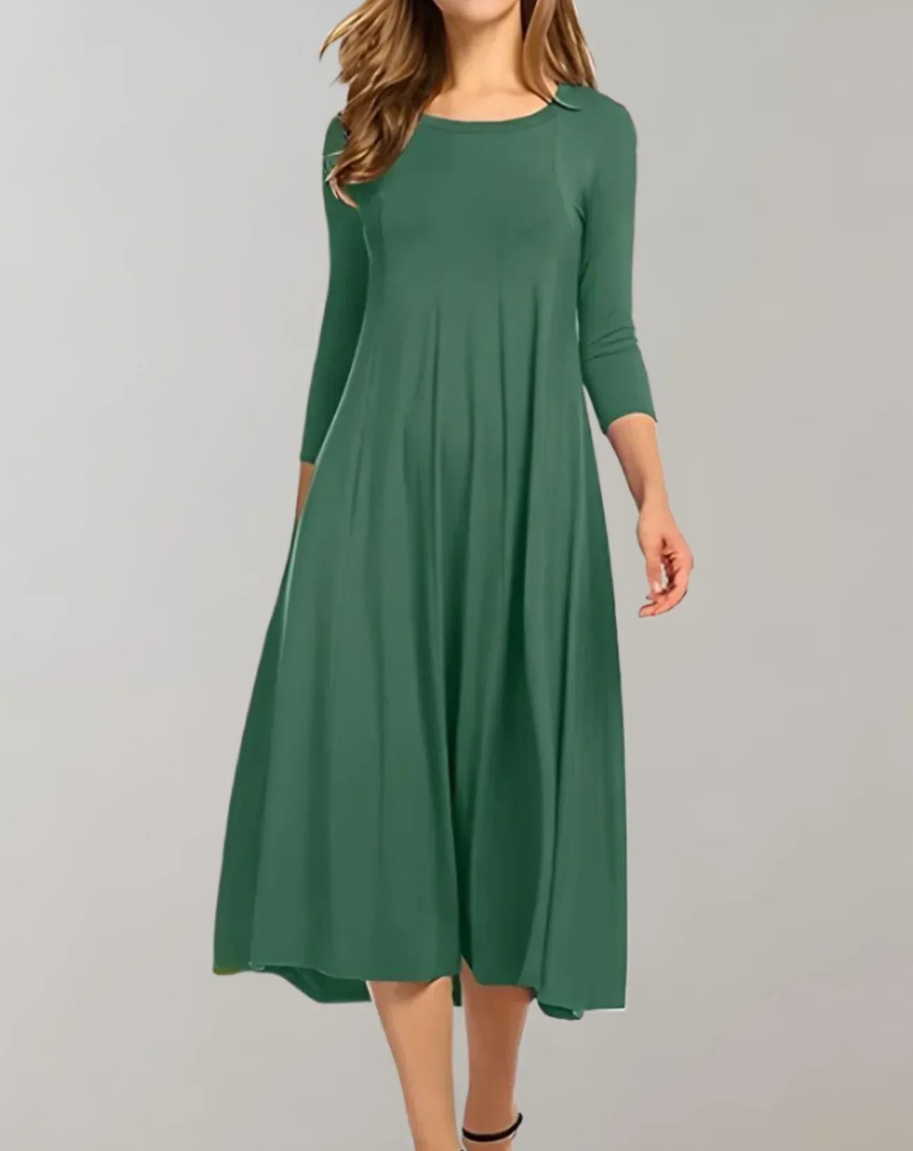 Heidi-Mode | Edles Leichtes Midikleid - Image 8