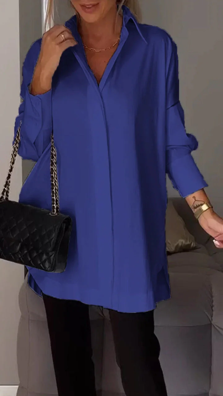 Heidi-Mode | Einfacher Pullover Langarmshirt - Image 12