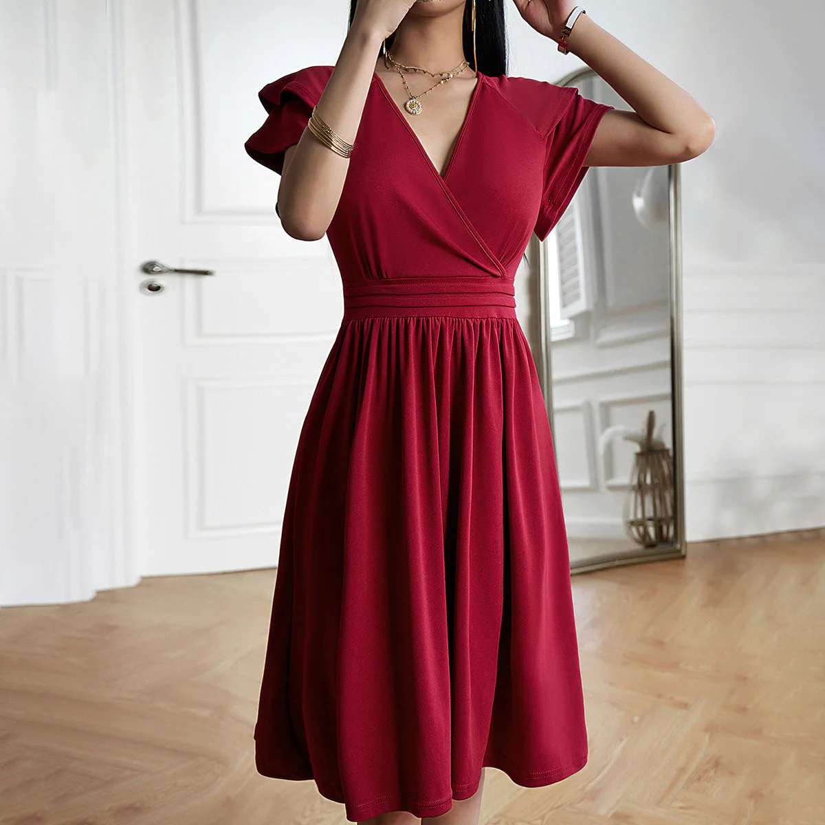 Heidi-Mode | Einfaches und Elegantes Kleid - Image 3