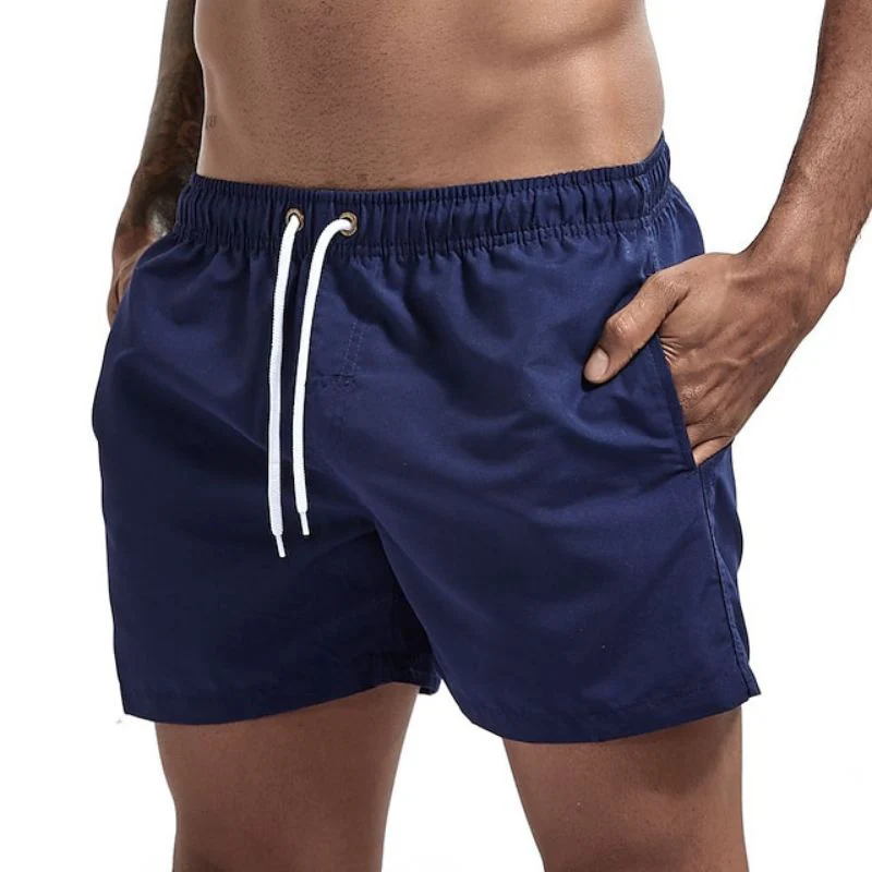 Heidi-Mode | Einfarbige Herrenstrandshorts Schnelltrocknend - Image 4