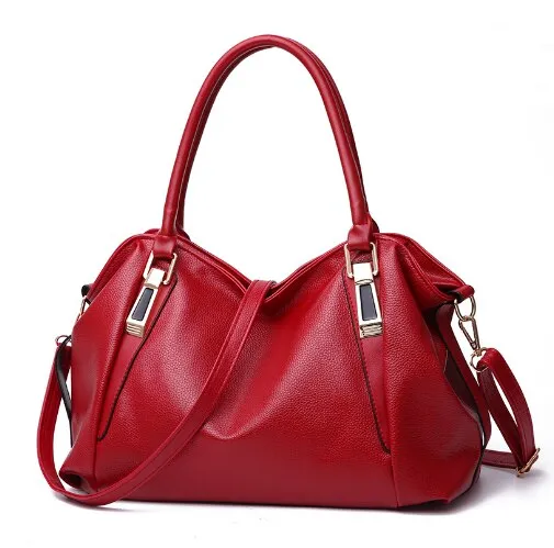 Heidi-Mode | Einfarbige Tote-Umhängetasche für Damen - Image 10