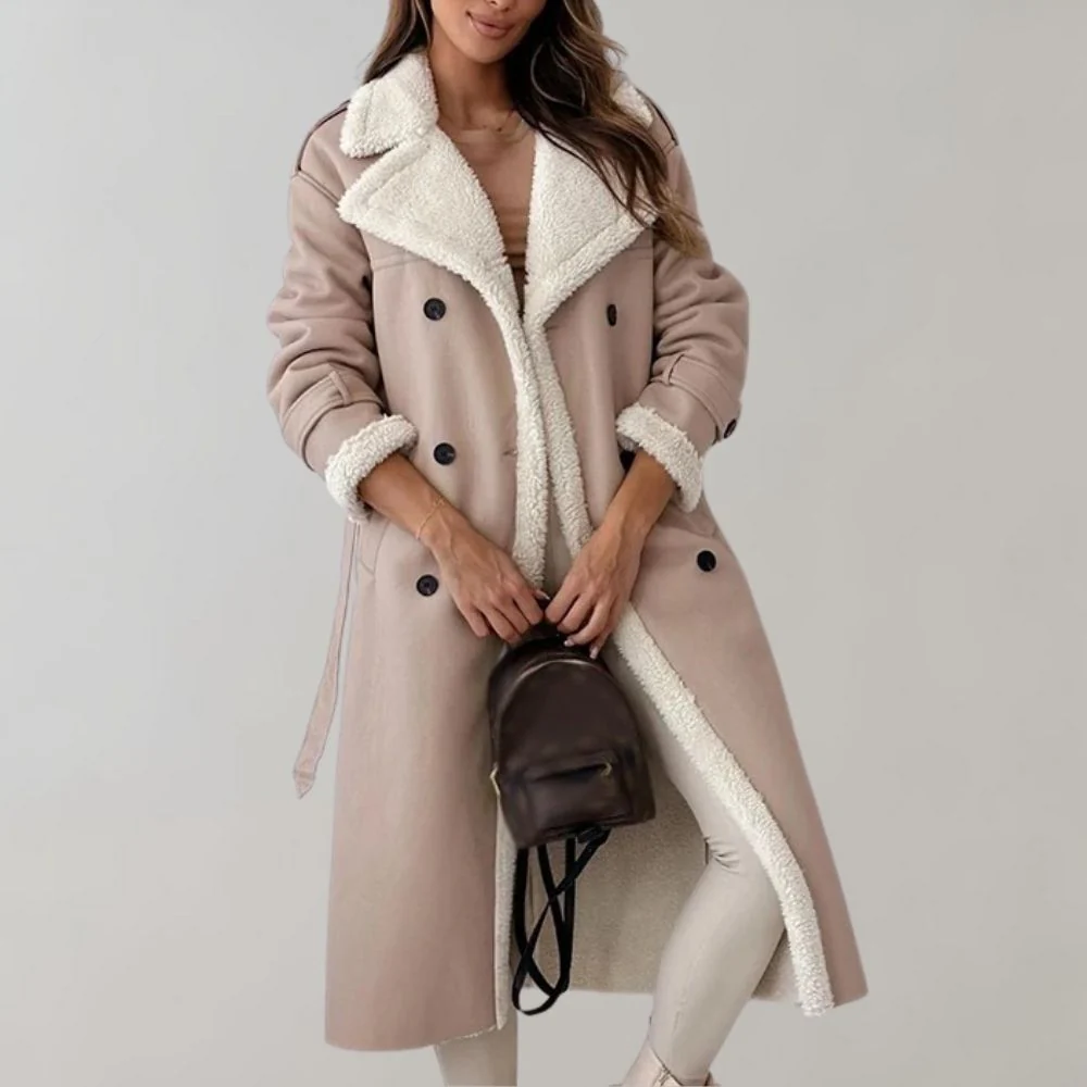 Heidi-Mode | Einreihiger Wintermantel Aus Weichem Leder - Image 9
