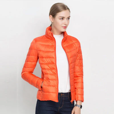 Heidi-Mode | Stadt Eleganz Leichtgewicht Daunenjacke - Image 12