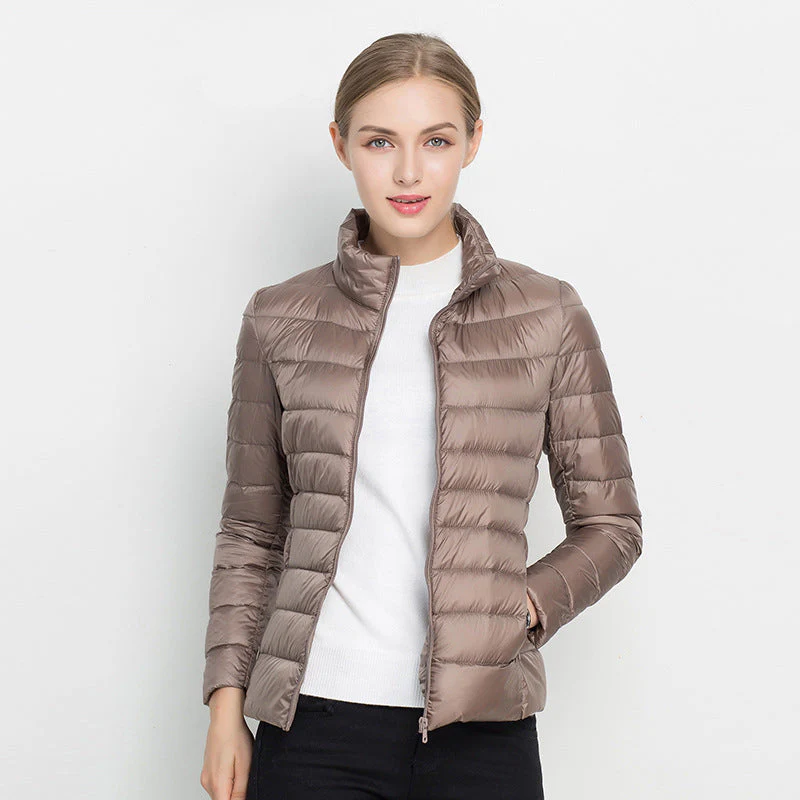 Heidi-Mode | Stadt Eleganz Leichtgewicht Daunenjacke - Image 16