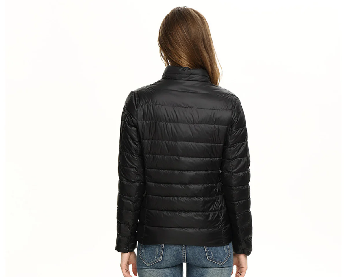 Heidi-Mode | Stadt Eleganz Leichtgewicht Daunenjacke - Image 5