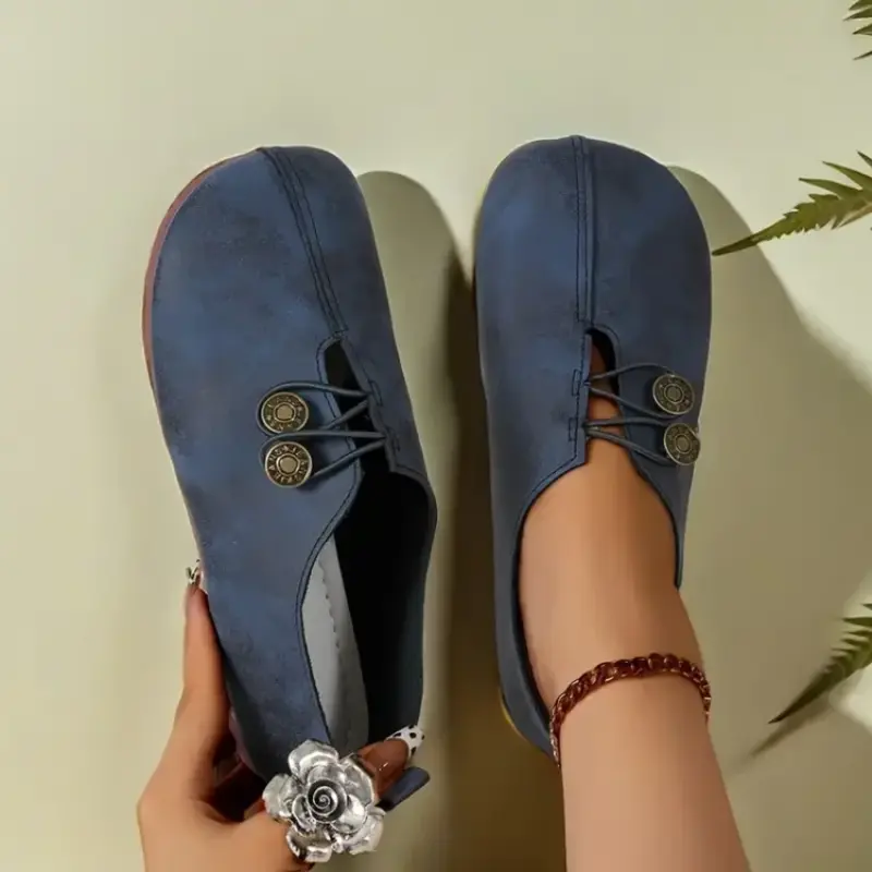 Heidi-Mode | Elegante Ergonomische Flachschuhe mit Weicher Sohle - Image 4