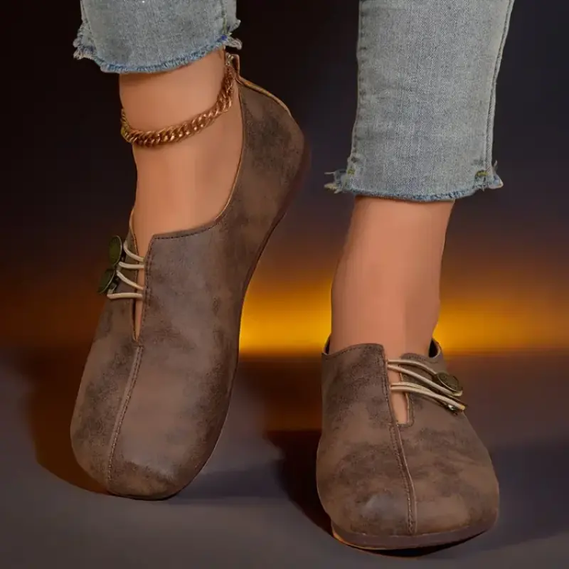 Heidi-Mode | Elegante Ergonomische Flachschuhe mit Weicher Sohle - Image 5