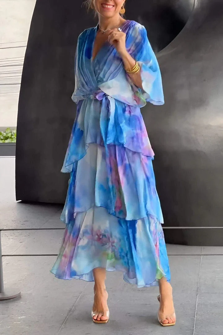 Heidi-Mode | Elegantes Fließendes Kleid - Image 2