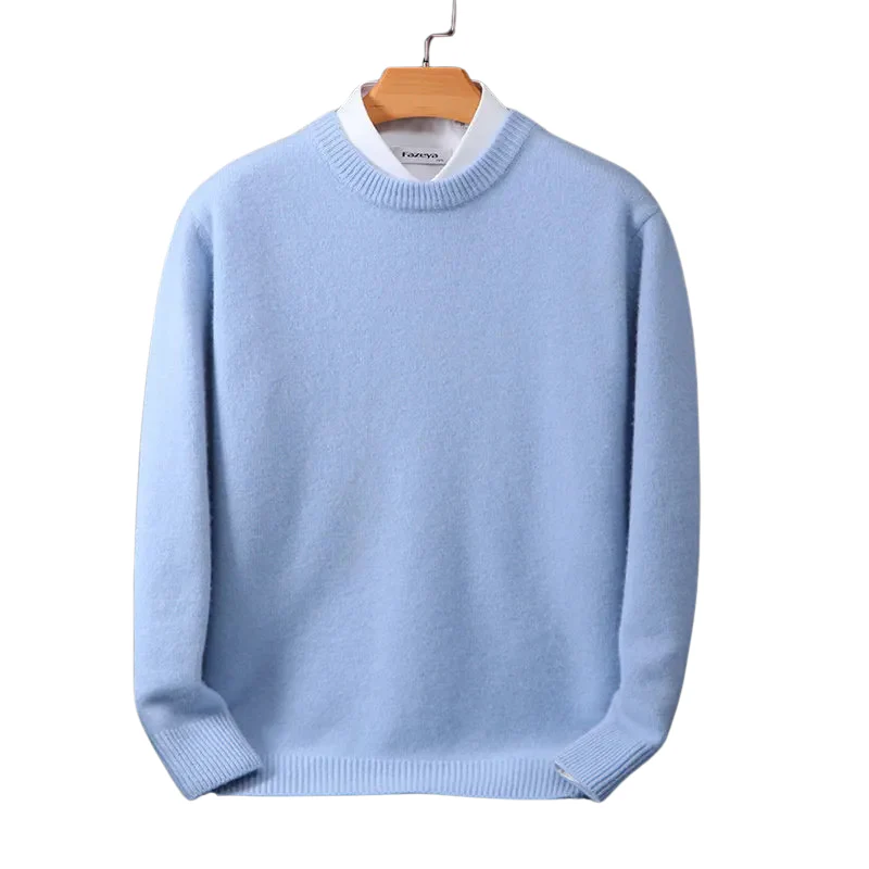 Heidi-Mode | Eleganter Klassischer Rundhalsausschnitt Pullover - Image 4