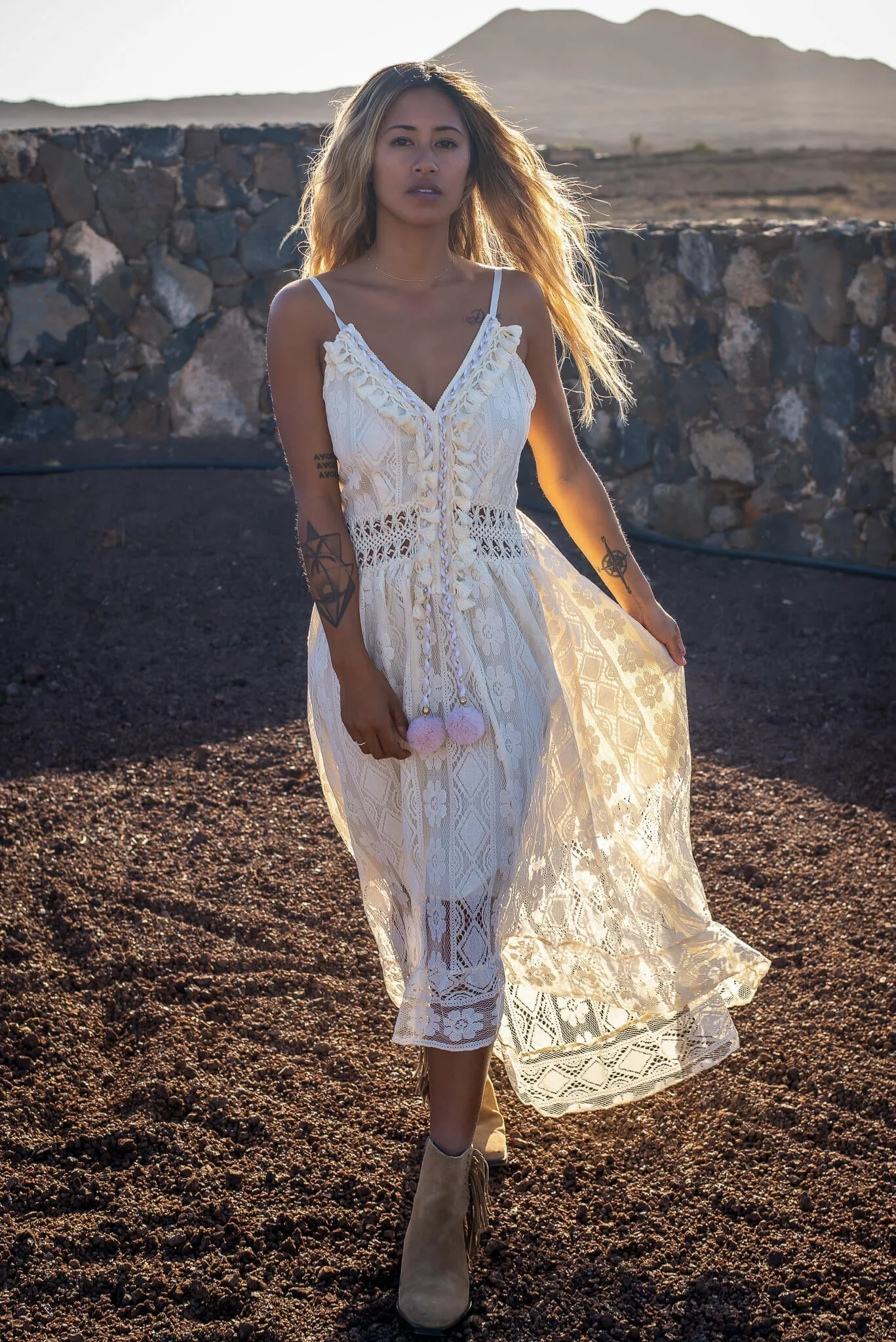 Heidi-Mode | Elegantes Kleid Im Boho-Stil - Image 5