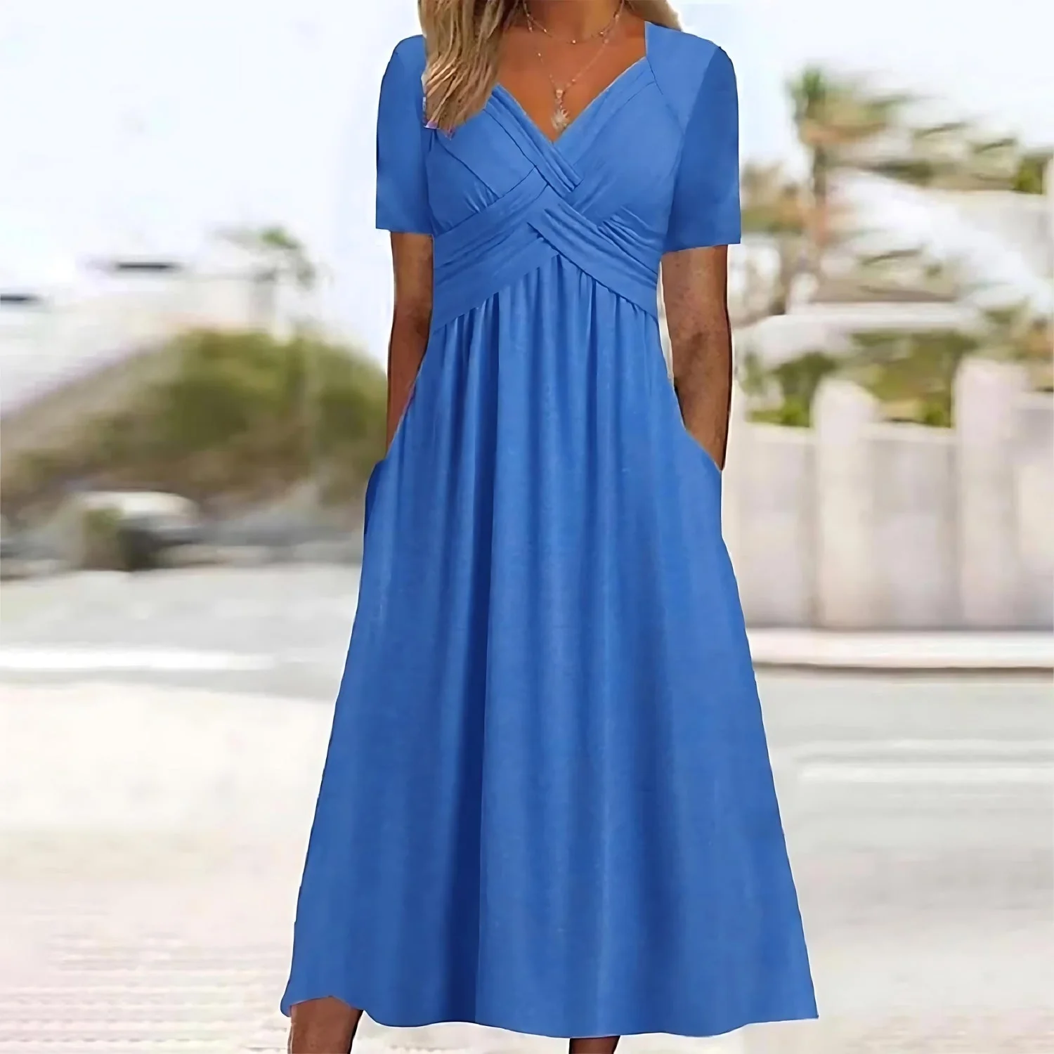 Heidi-Mode | Elegantes Midi-Kleid mit Bauchbedeckung - Image 5