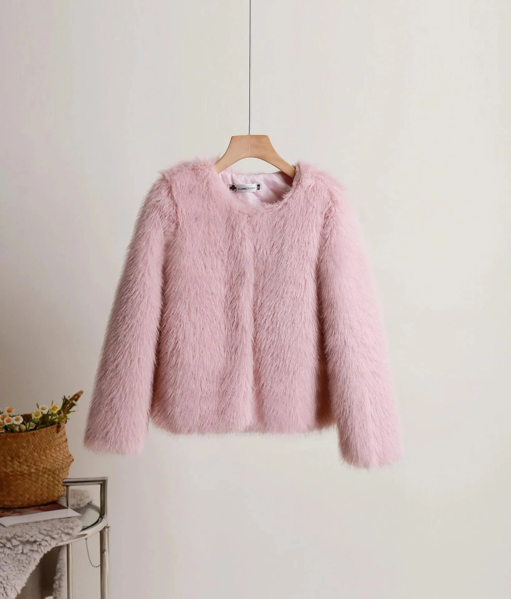 Heidi-Mode | Einfarbiger Kurzmantel für Damen - Image 10