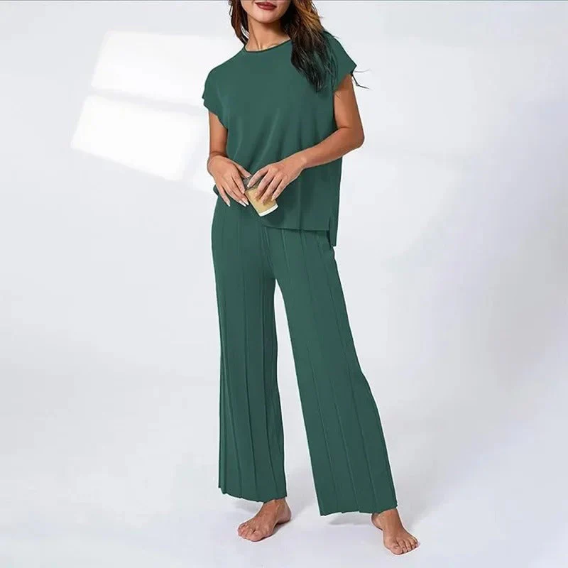Heidi-Mode | Elegantes Deuxteiligen Set mit Weiten Beinen - Image 6
