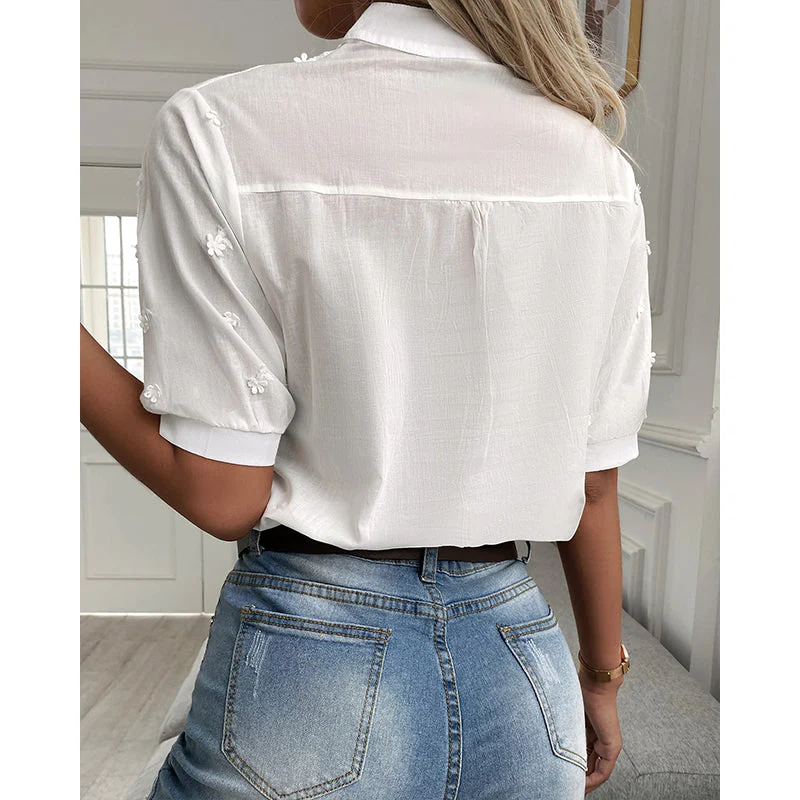 Heidi-Mode | Elegante Baumwollbluse für Damen - Image 2
