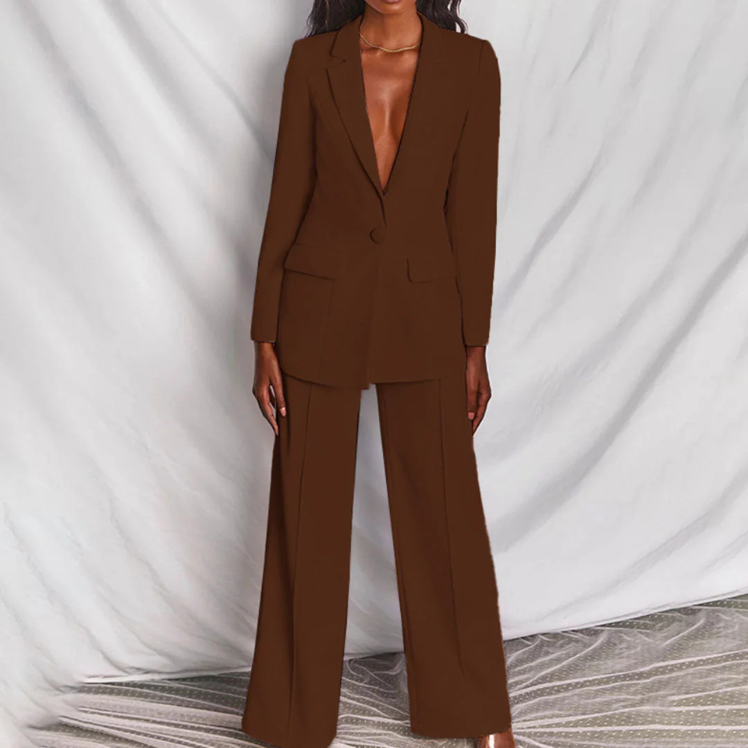 Heidi-Mode | Elegante Blazer und Hosen Satz - Image 5