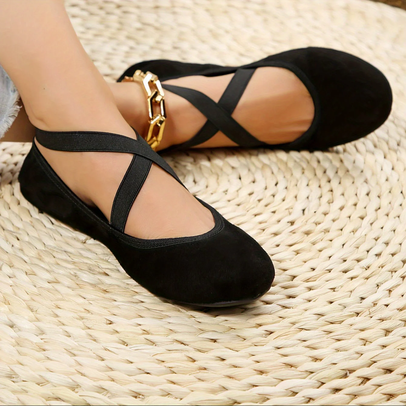 Heidi-Mode | Elegante Damen Ballerinas mit Rutschfester Sohle - Image 3