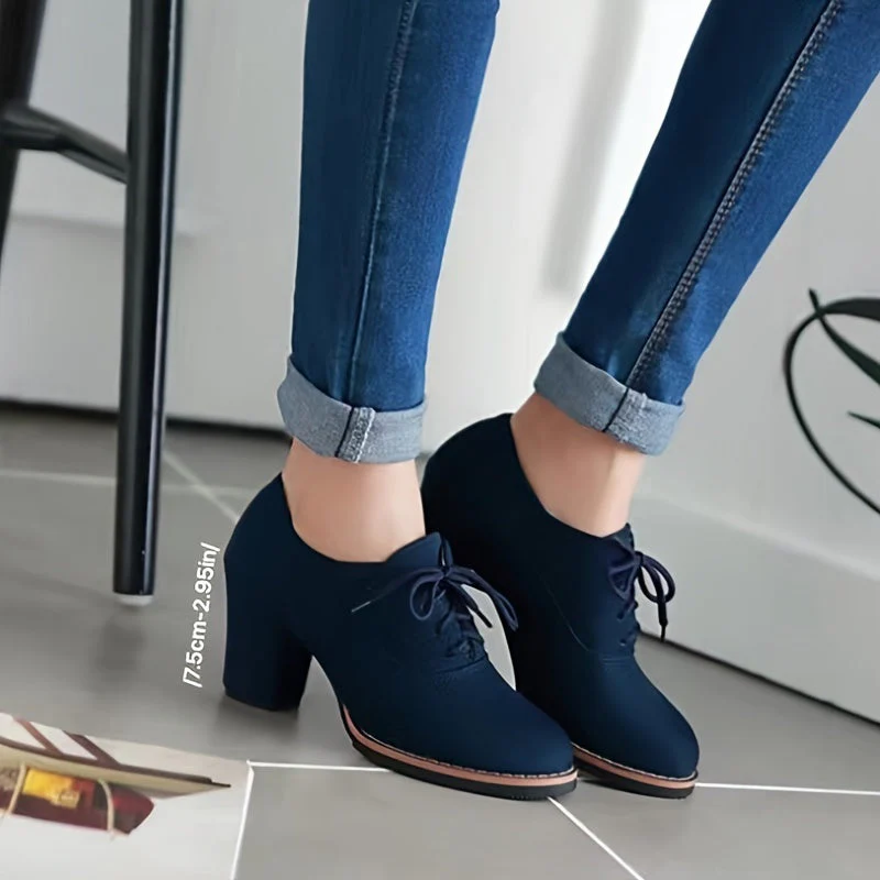Heidi-Mode | Elegante Damen Pumps mit Chunky Absatz - Image 5