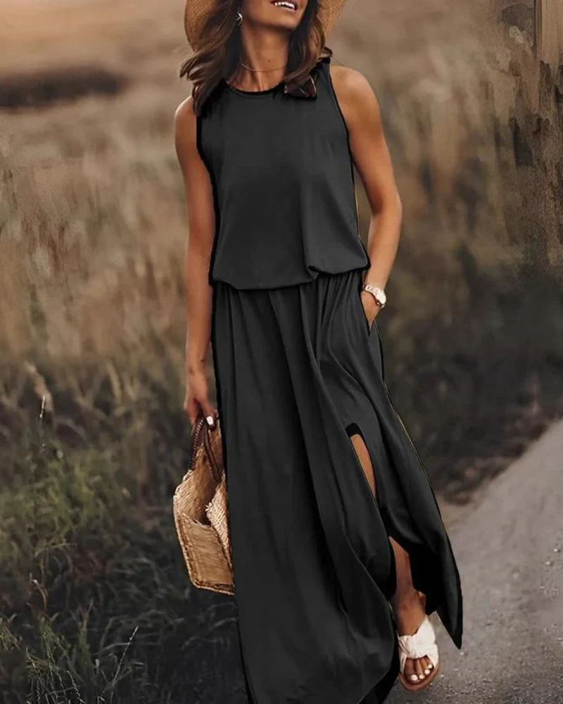 Heidi-Mode | Elegante Farbenfrohe Kleid