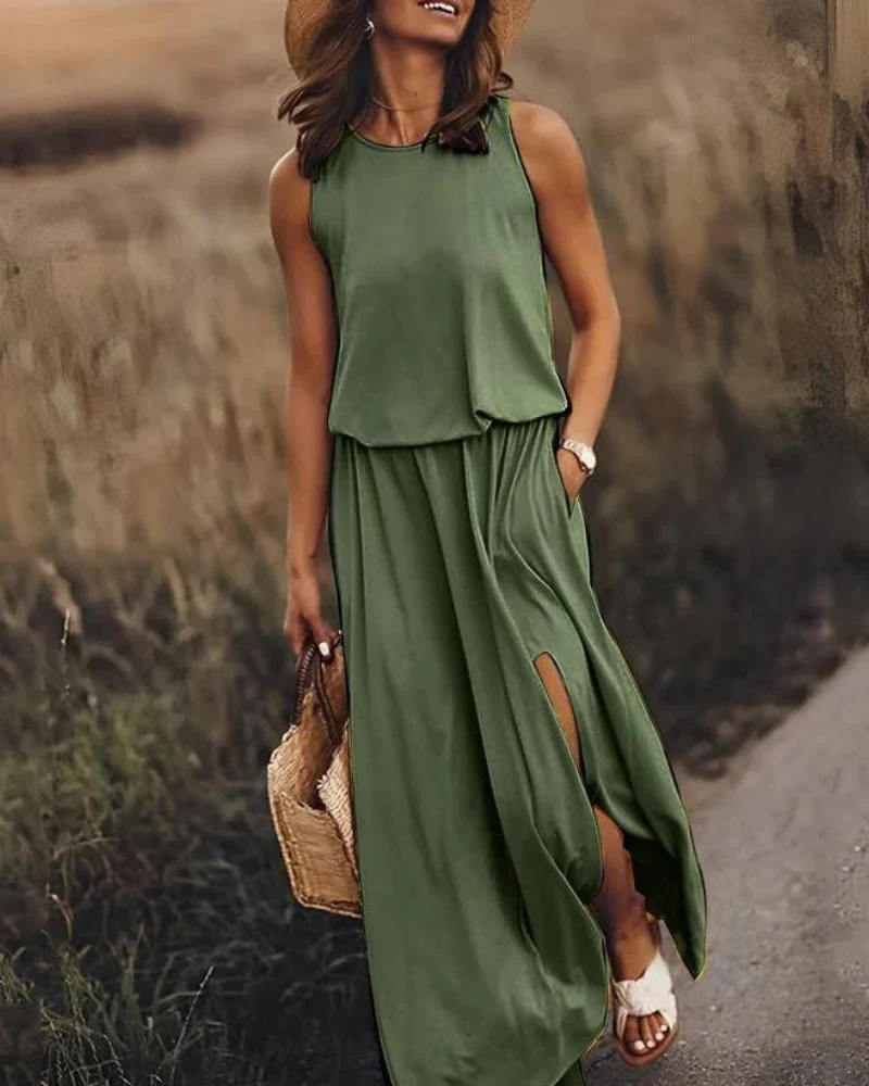 Heidi-Mode | Elegante Farbenfrohe Kleid - Image 3